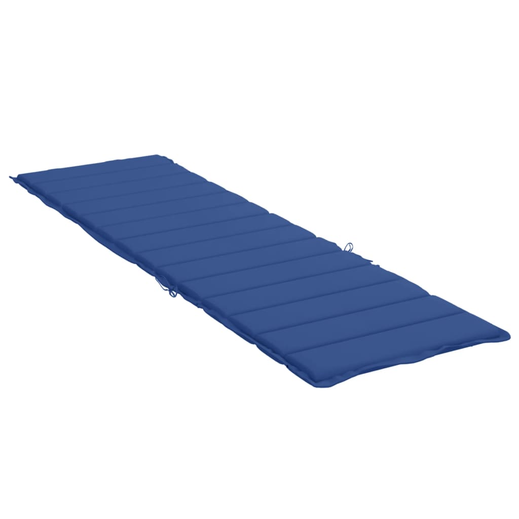 vidaXL Poduszka na leżak, niebieska, 200x70x3 cm, tkanina Oxford