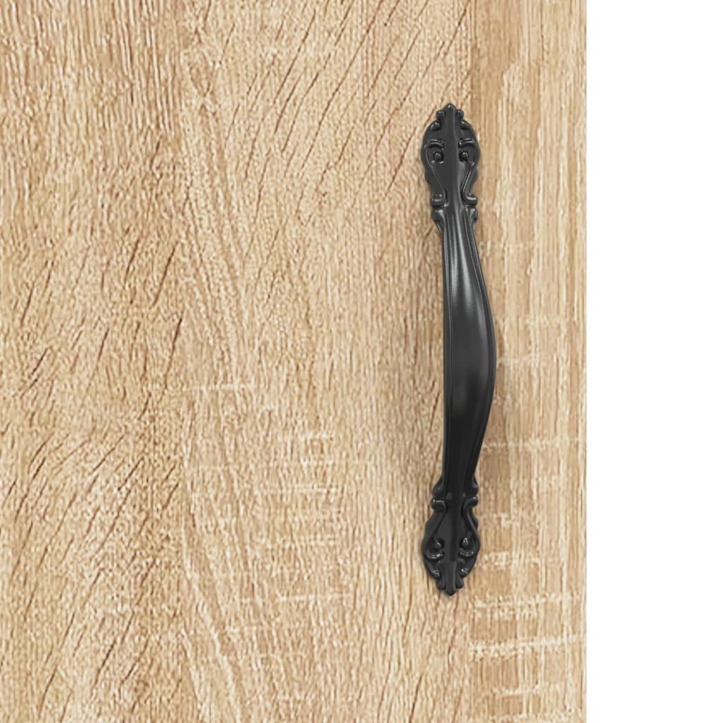 vidaXL Biurko, dąb sonoma, 140x50x75 cm, materiał drewnopochodny