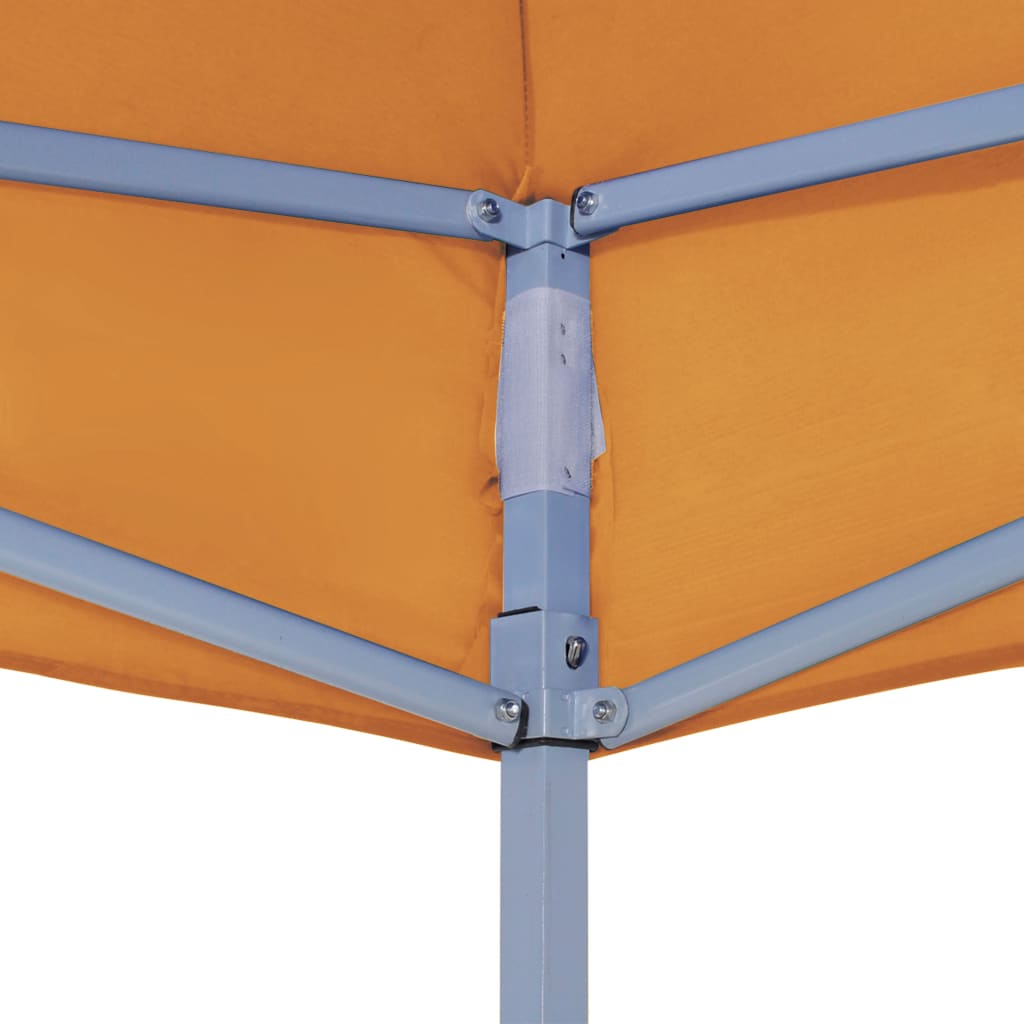 vidaXL Dach namiotu imprezowego, 3 x 3 m, pomarańczowy, 270 g/m²