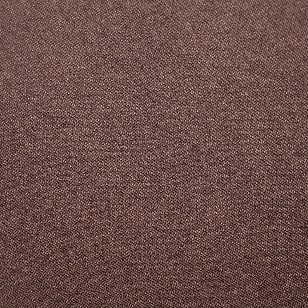 vidaXL Zestaw 2 sof tapicerowanych tkaniną, brązowy
