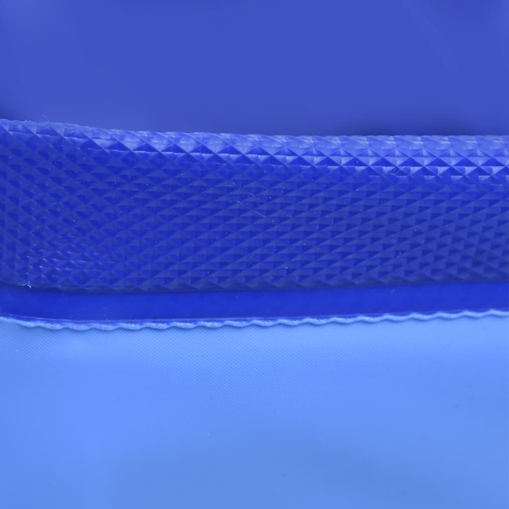 vidaXL Składany basen dla psa, niebieski, 200x30 cm, PVC