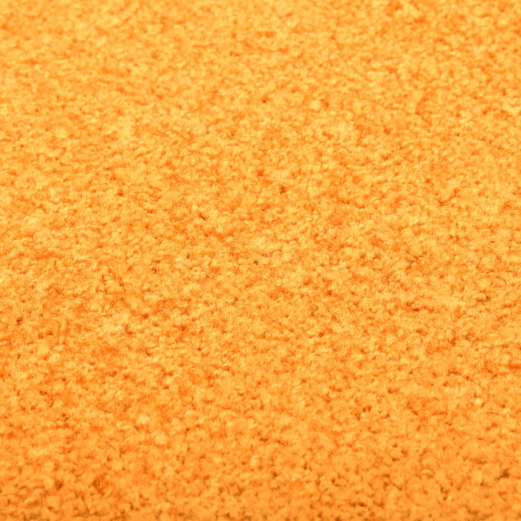 vidaXL Wycieraczka z możliwością prania, pomarańczowa, 60 x 180 cm