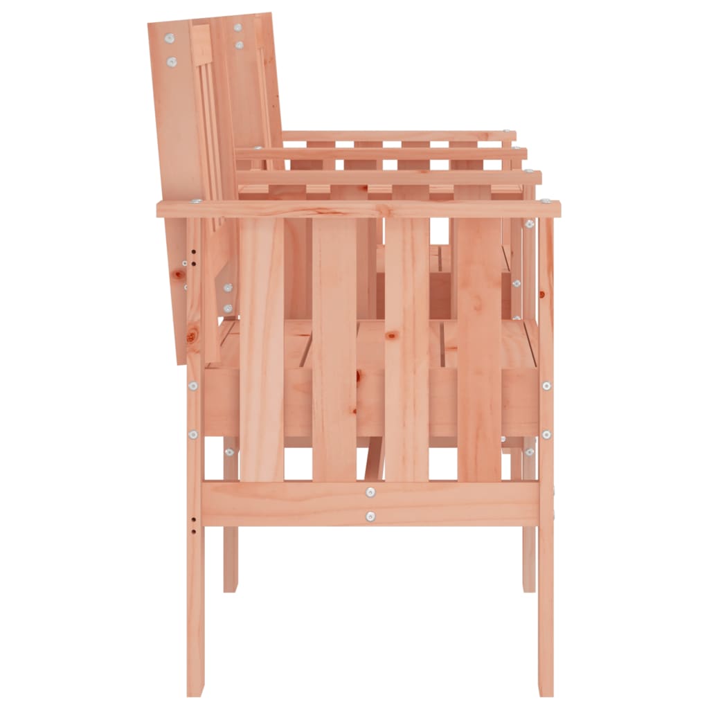 vidaXL 2-osobowa ławka ogrodowa ze stolikiem, lite drewno daglezjowe