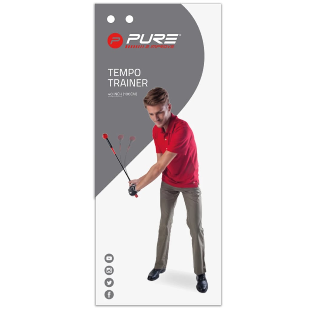 Pure2Improve Kij treningowy do golfa, 100 cm, P2I641870