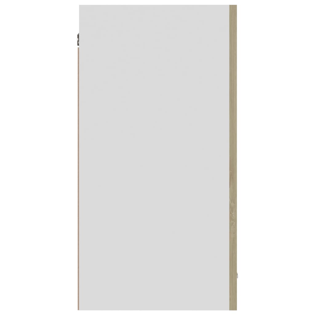 vidaXL Szafka wisząca, kolor dąb sonoma, 80x31x60 cm, płyta wiórowa