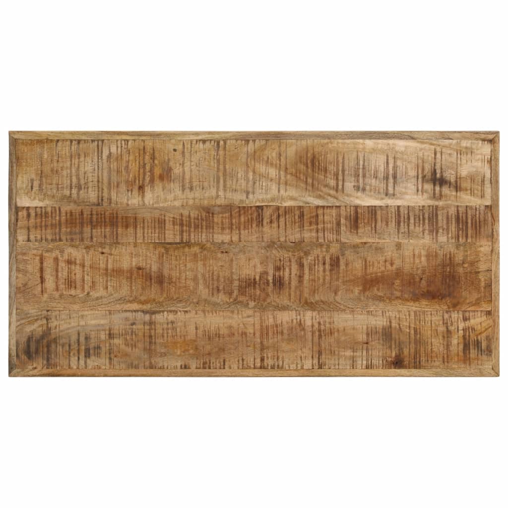 vidaXL Stół do jadalni, 110x55x75 cm, lite drewno mango