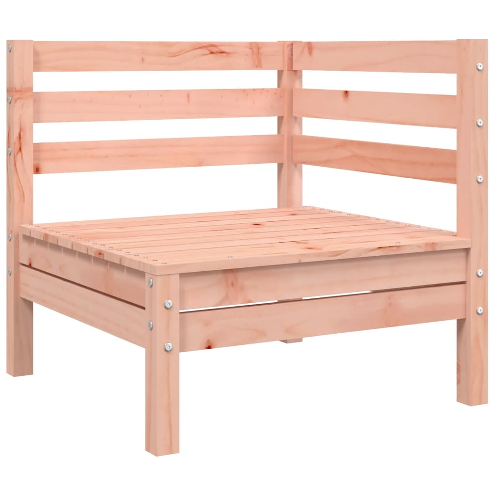 vidaXL Ogrodowa sofa narożna z poduszkami, lite drewno daglezjowe