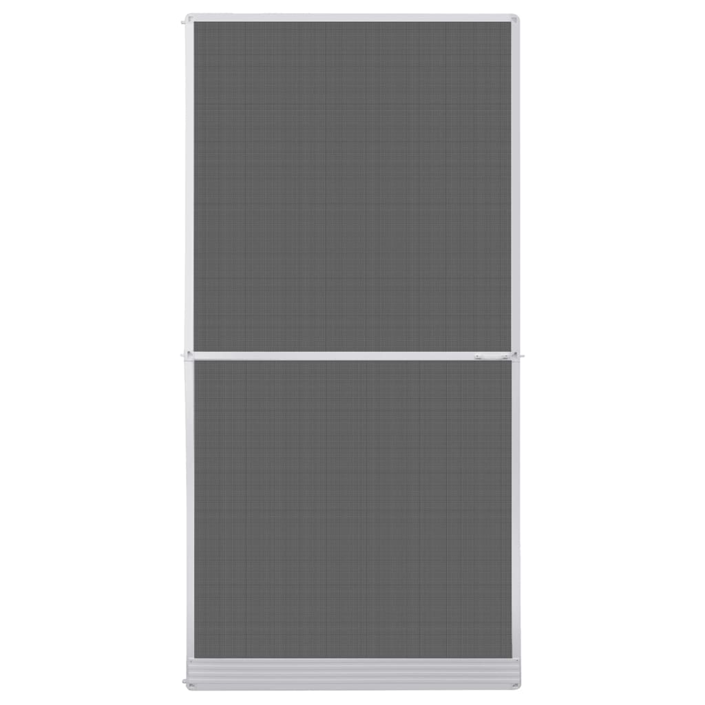 vidaXL Moskitiera na drzwi, biała, 120 x 240 cm