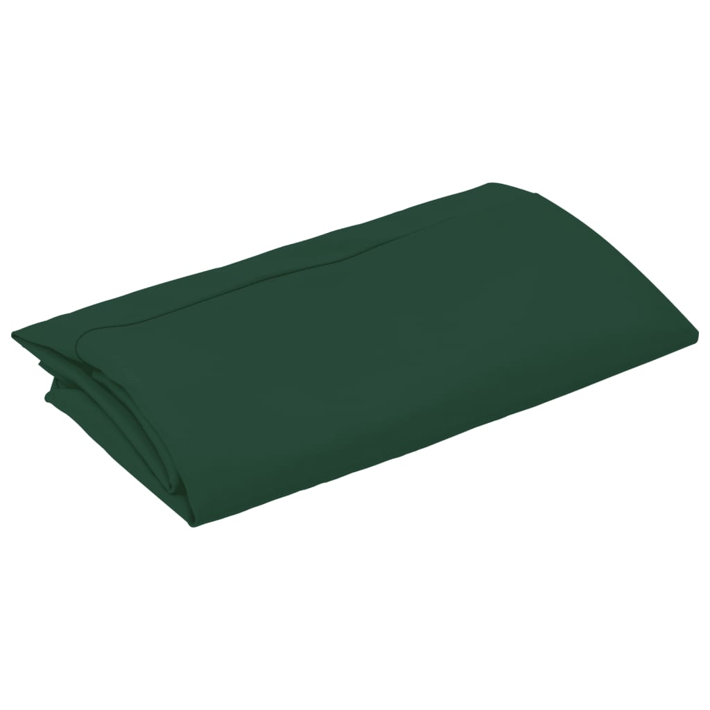 vidaXL Zamienne pokrycie parasola ogrodowego, zielone, 350 cm