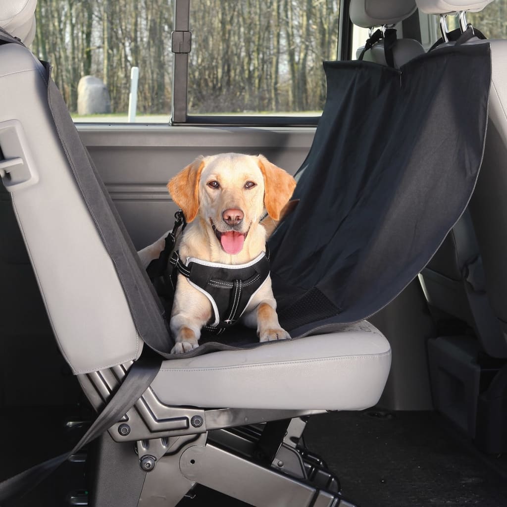 TRIXIE Pokrowiec na siedzenie samochodowe dla psa, 150x135 cm, czarny