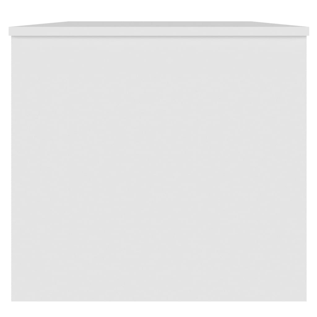 vidaXL Stolik kawowy, biały, 102x50,5x46,5 cm, materiał drewnopochodny