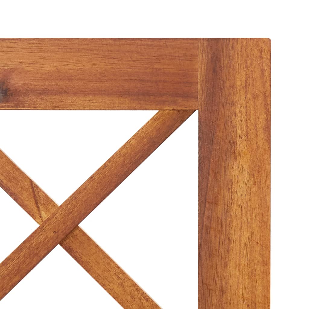 vidaXL Podwyższona donica z trejażem, 85x38x150 cm, drewno akacjowe