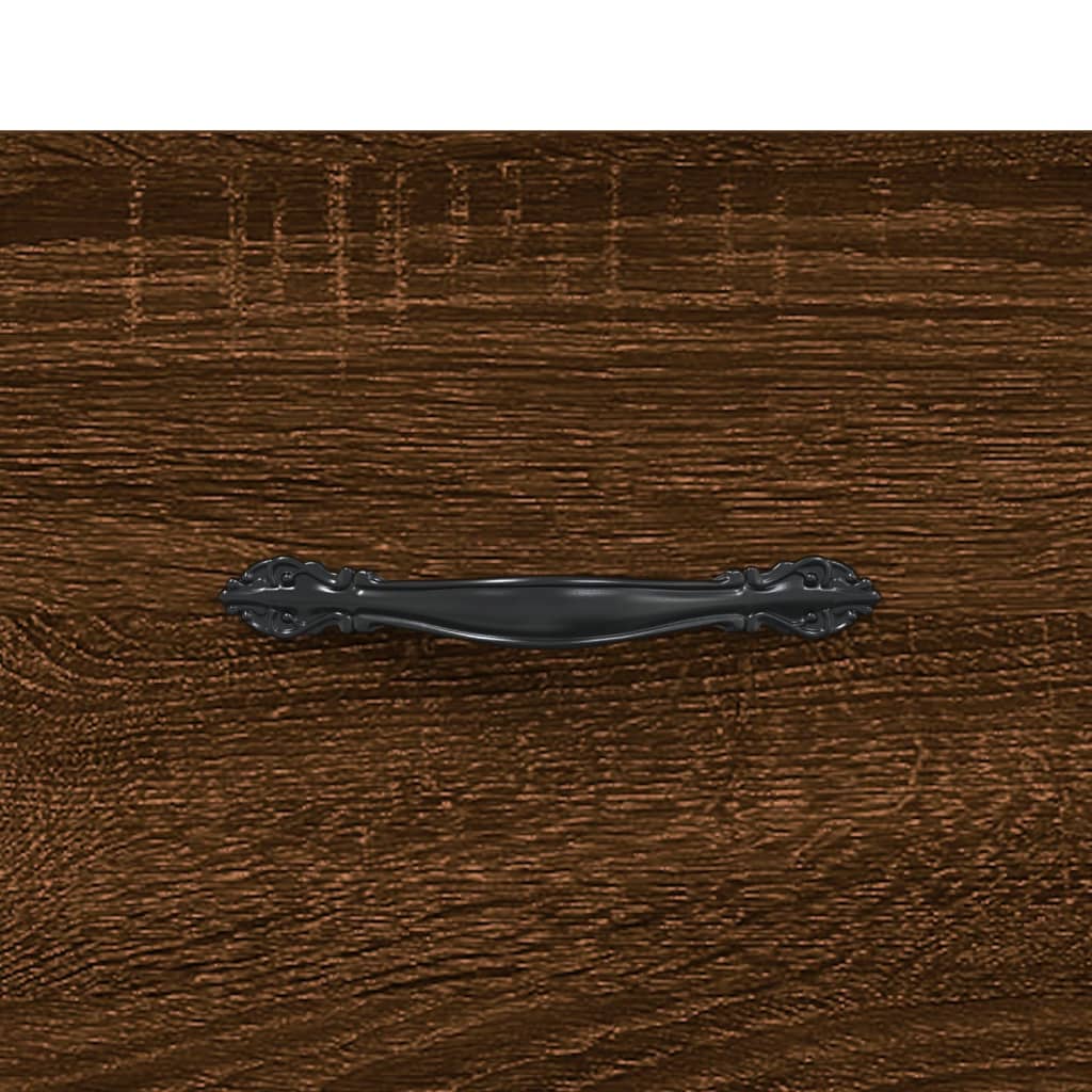 vidaXL Szafka wisząca, brązowy dąb, 60x36,5x35 cm