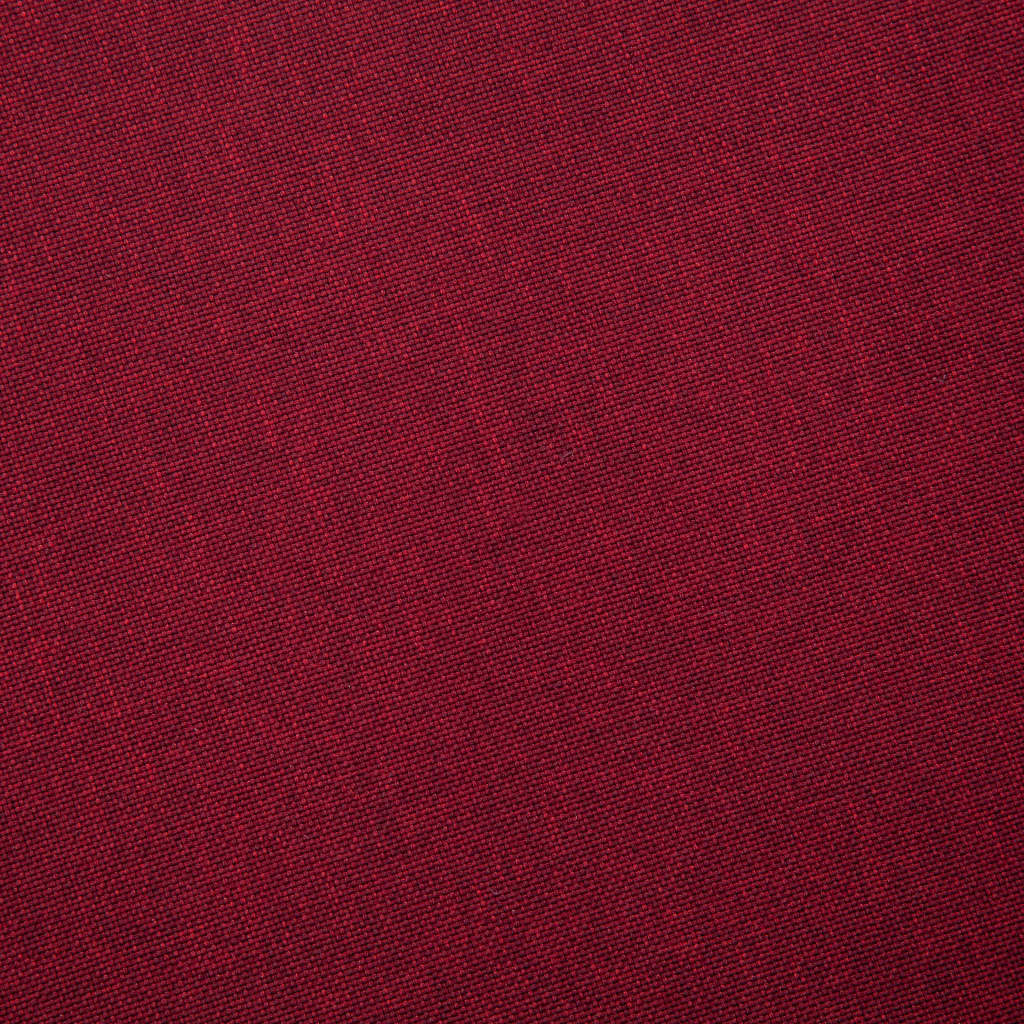 vidaXL Zestaw 2 sof tapicerowanych tkaniną, kolor czerwonego wina