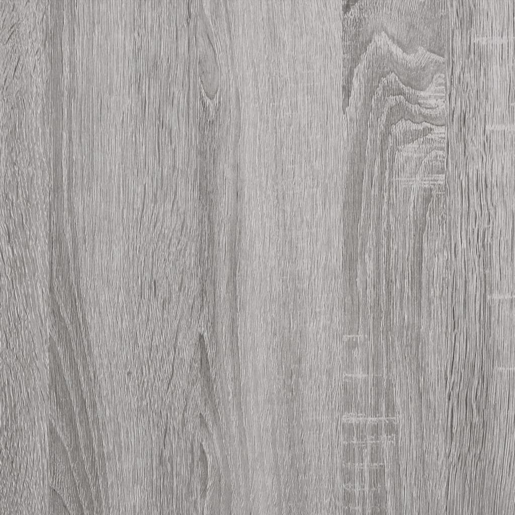 vidaXL Szafka, szary dąb sonoma, 80x30x90 cm, materiał drewnopochodny