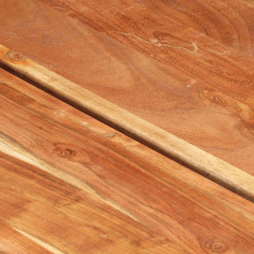 vidaXL Stolik kawowy, 142x90x42 cm, lite drewno akacjowe