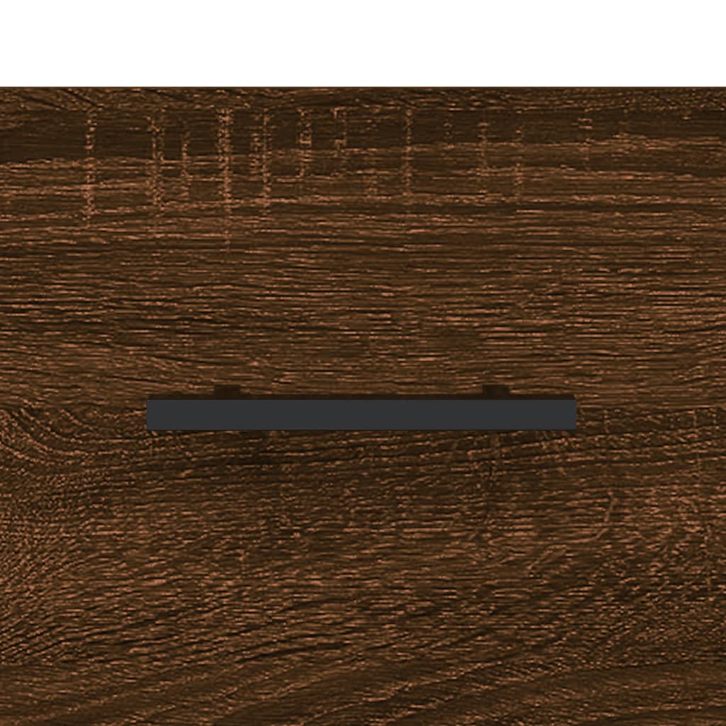 vidaXL Szafka, brązowy dąb, 69,5x34x90 cm, materiał drewnopochodny