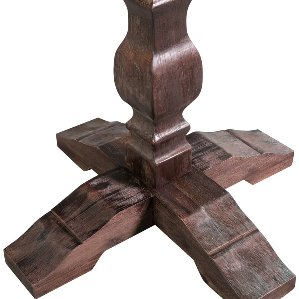 vidaXL Stolik na jednej nodze z drewna akacjowego 85 x 75 cm