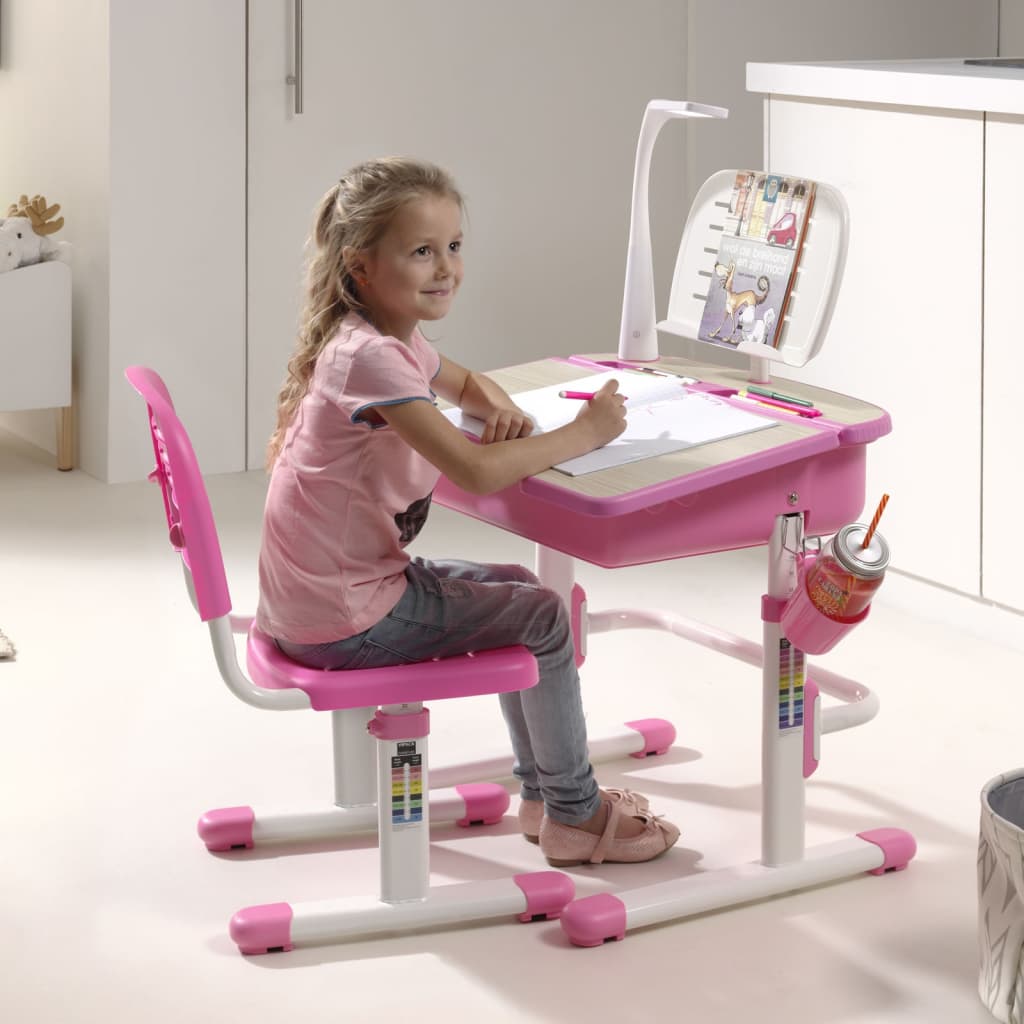Vipack Regulowane biurko i krzesło dla dziecka Comfortline 201