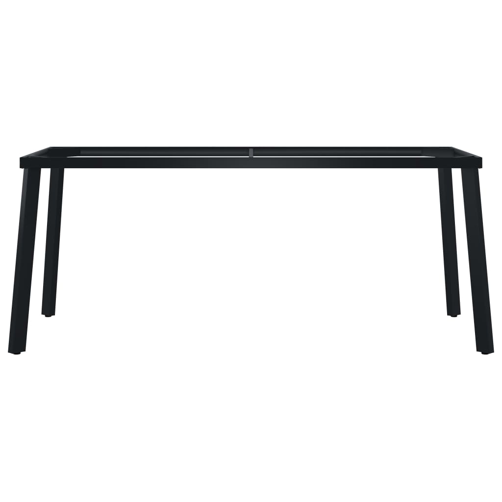 vidaXL Nogi do stołu, rama w kształcie V, 180 x 80 x 72 cm