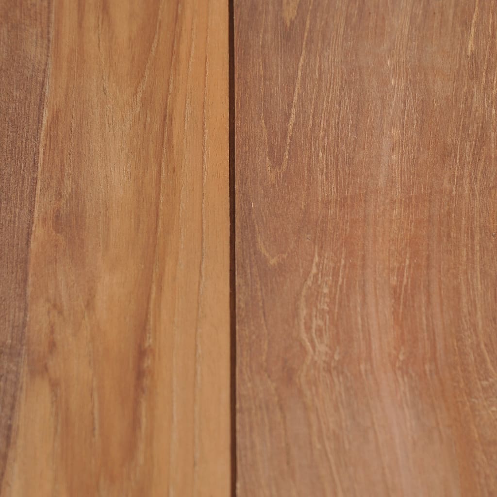 vidaXL Stół z drewna tekowego, naturalne wykończenie, 180x90x76 cm