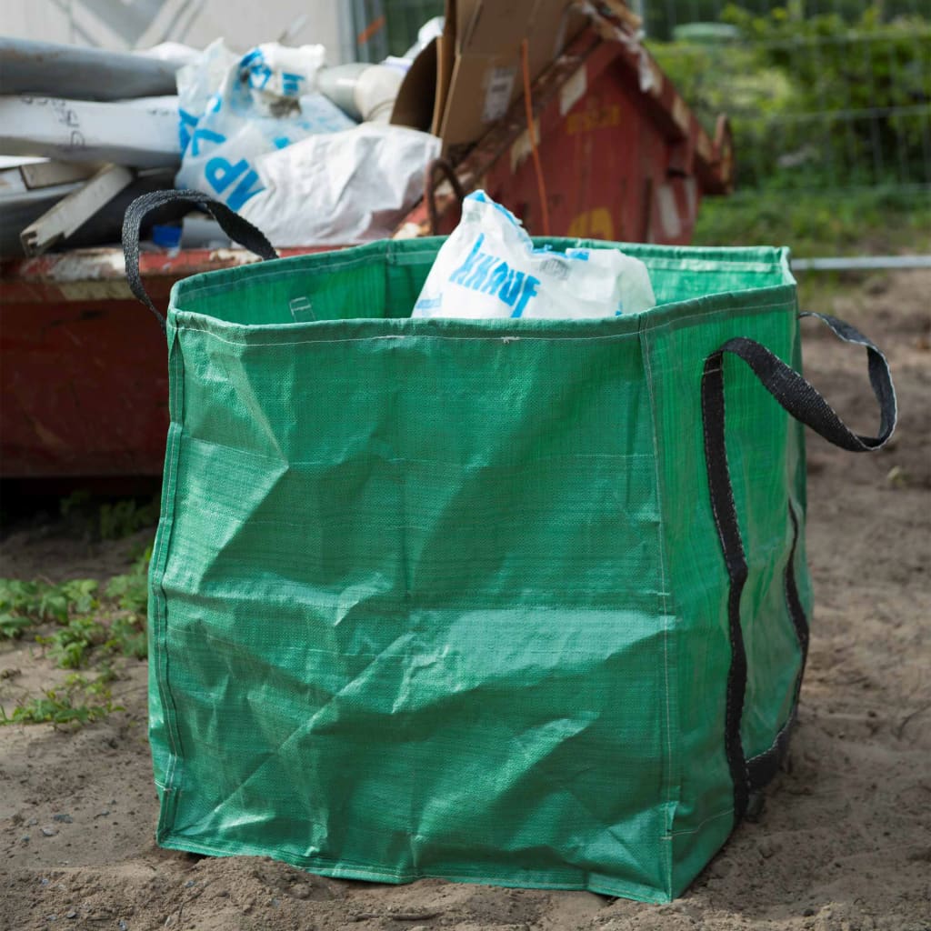 Nature Ogrodowa torba na odpady, kwadratowa, zielona, 148 L