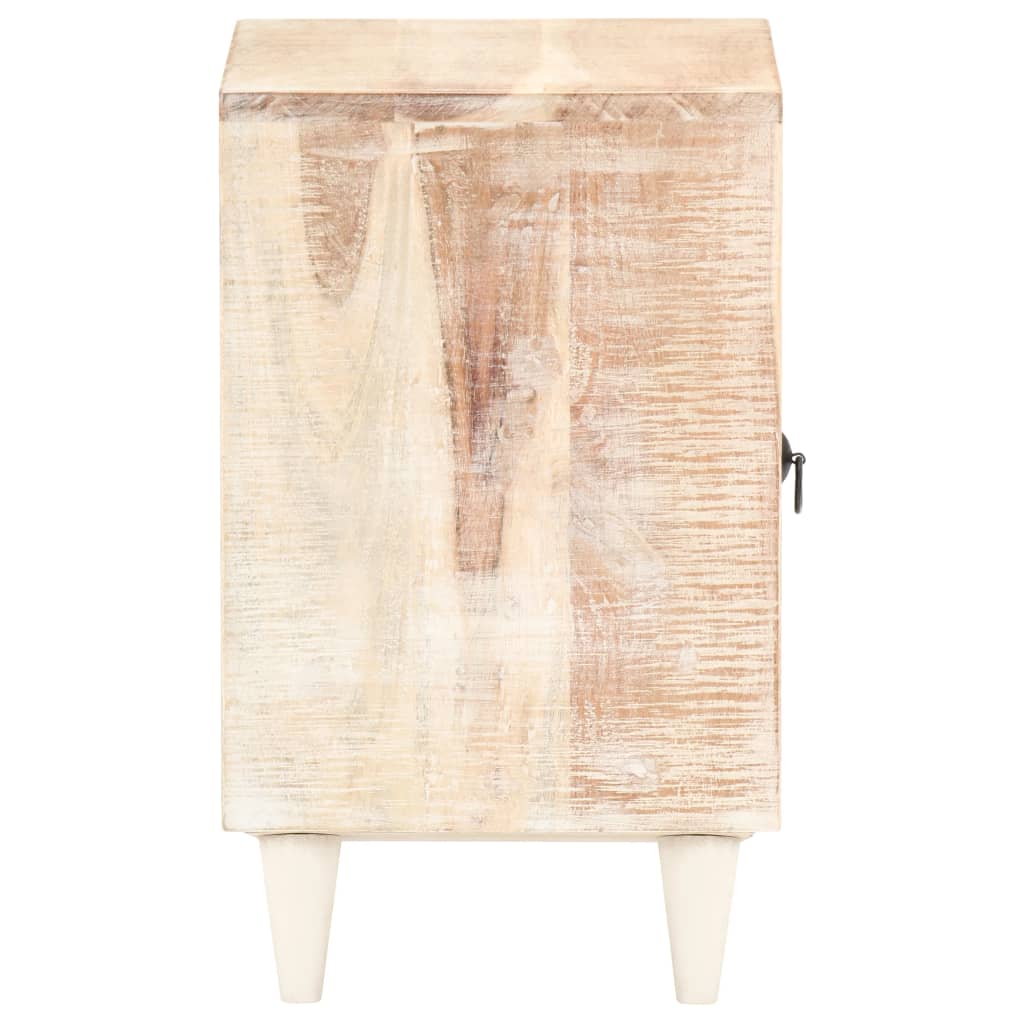 vidaXL Rzeźbiona szafka nocna, 40 x 30 x 50 cm, lite drewno akacjowe