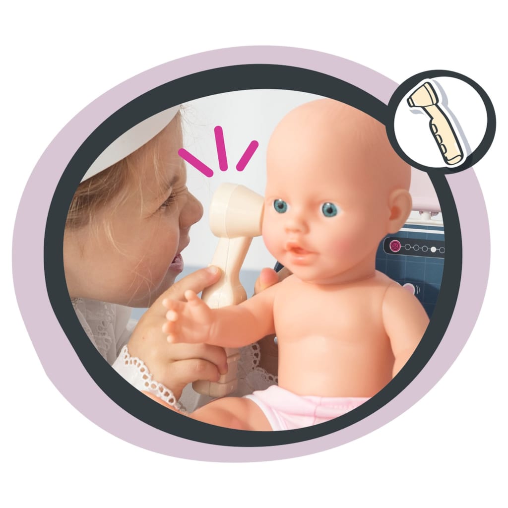 Smoby Centrum opieki nad lalką Baby Care z zestawem akcesoriów