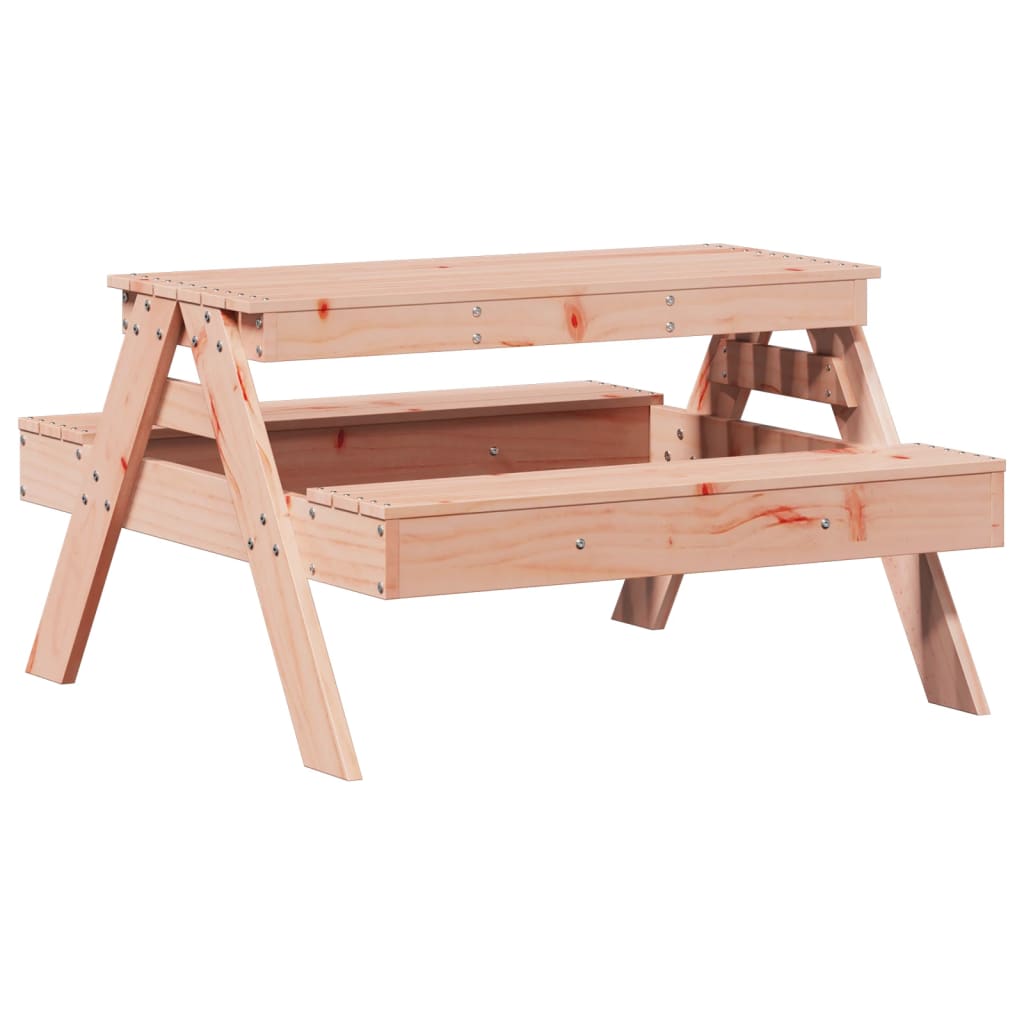 vidaXL Stół piknikowy dla dzieci, 88x97x52 cm, lite drewno daglezjowe