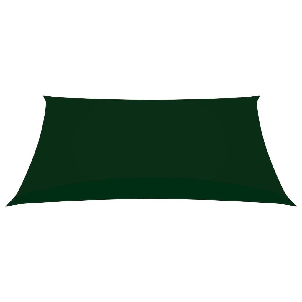 vidaXL Prostokątny żagiel ogrodowy, tkanina Oxford, 2,5x3 m, zielony