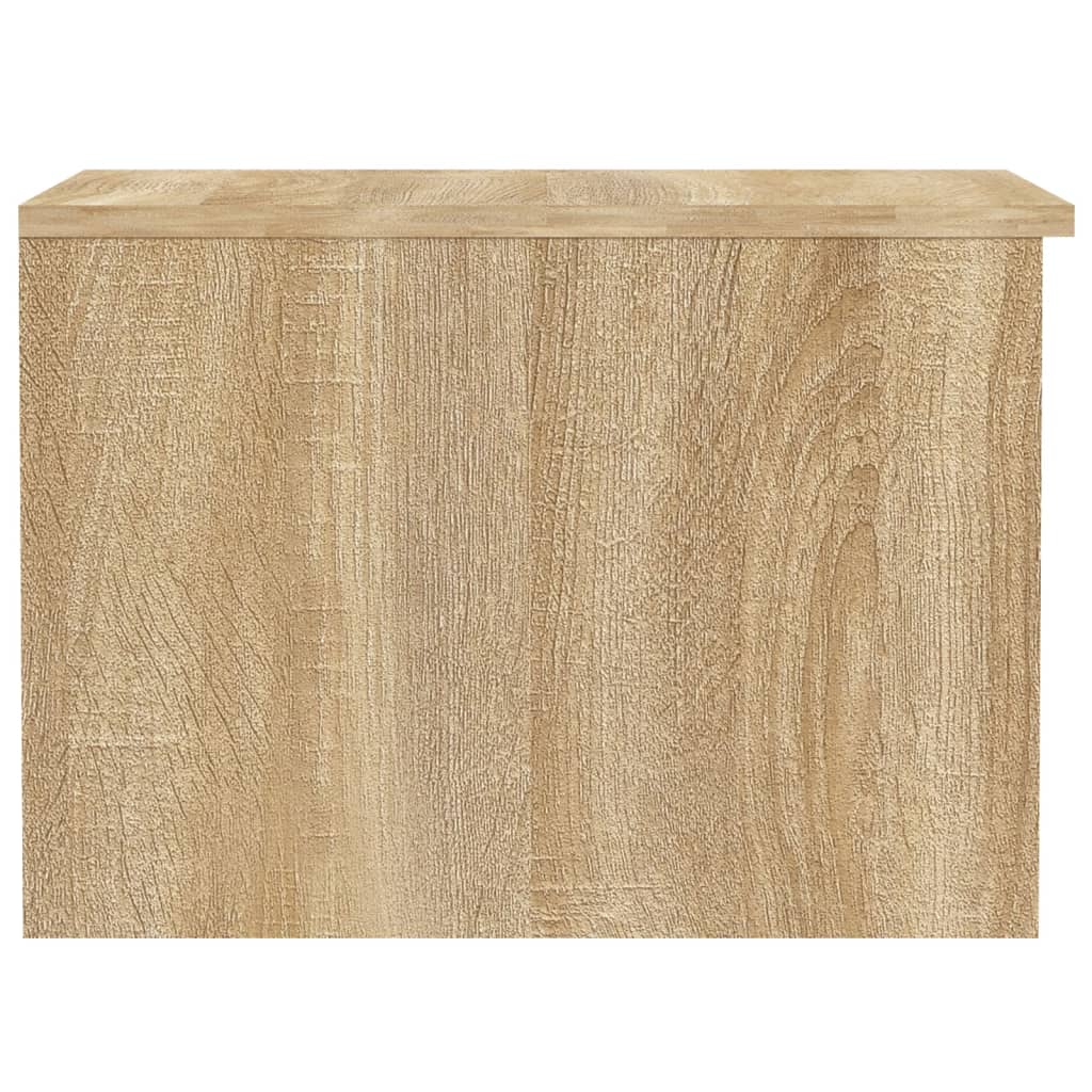 vidaXL Stolik kawowy, dąb sonoma, 50x50x36 cm, materiał drewnopochodny