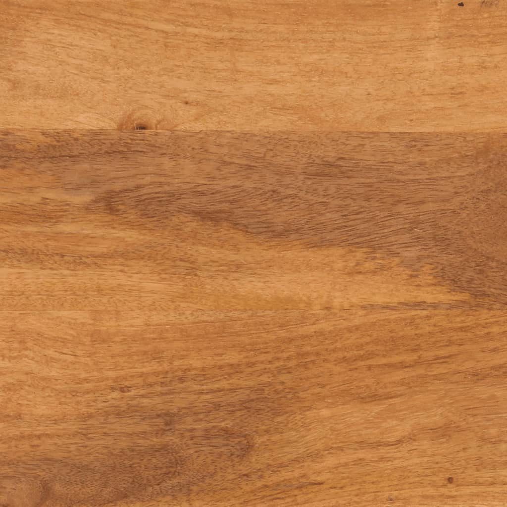 vidaXL Szafka łazienkowa, brązowo-czarna, 38x33,5x160 cm, drewno mango