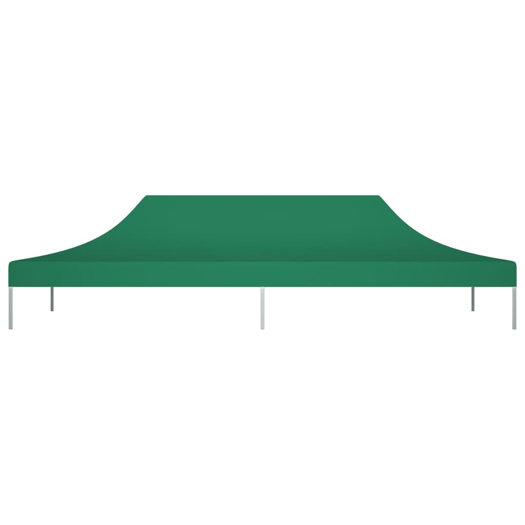 vidaXL Dach do namiotu imprezowego, 6 x 3 m, zielony, 270 g/m²