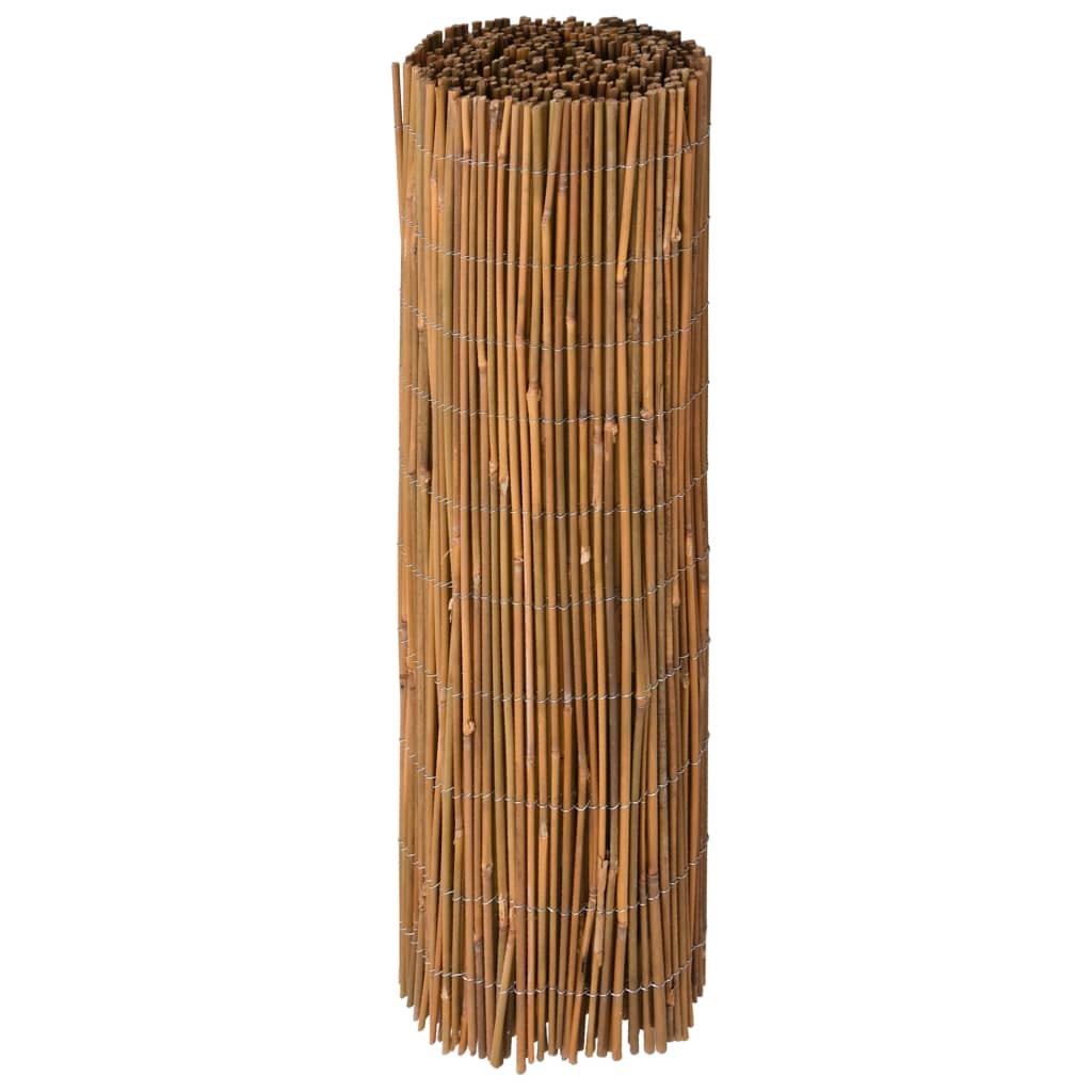 vidaXL Mata ogrodzeniowa z bambusa, 500x100 cm