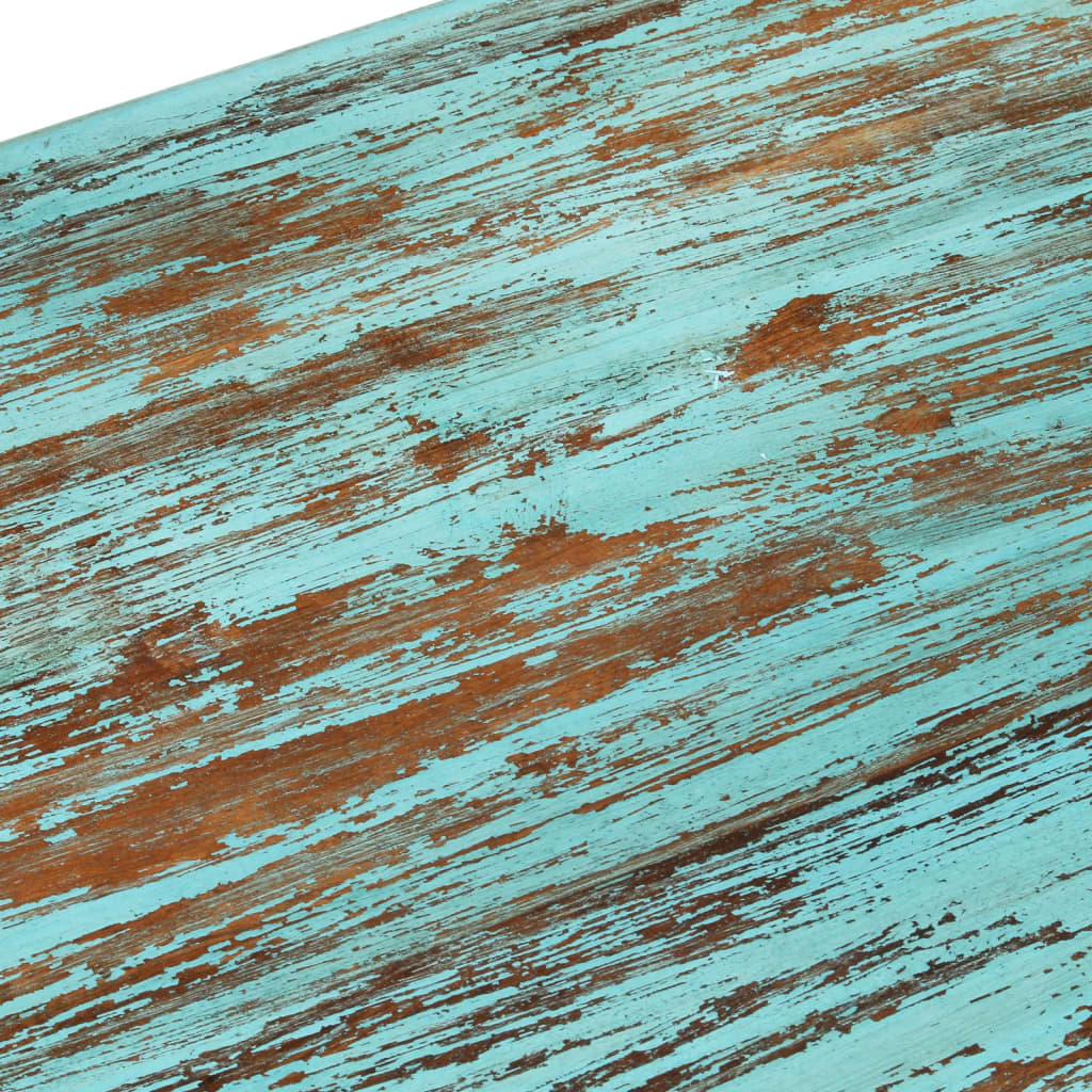 vidaXL Stolik kawowy, 110x50x34 cm, lite drewno z odzysku