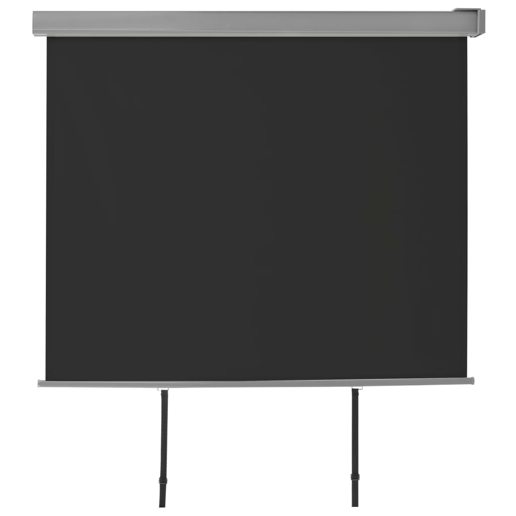 vidaXL Wielofunkcyjna markiza boczna, 150 x 200 cm, czarna