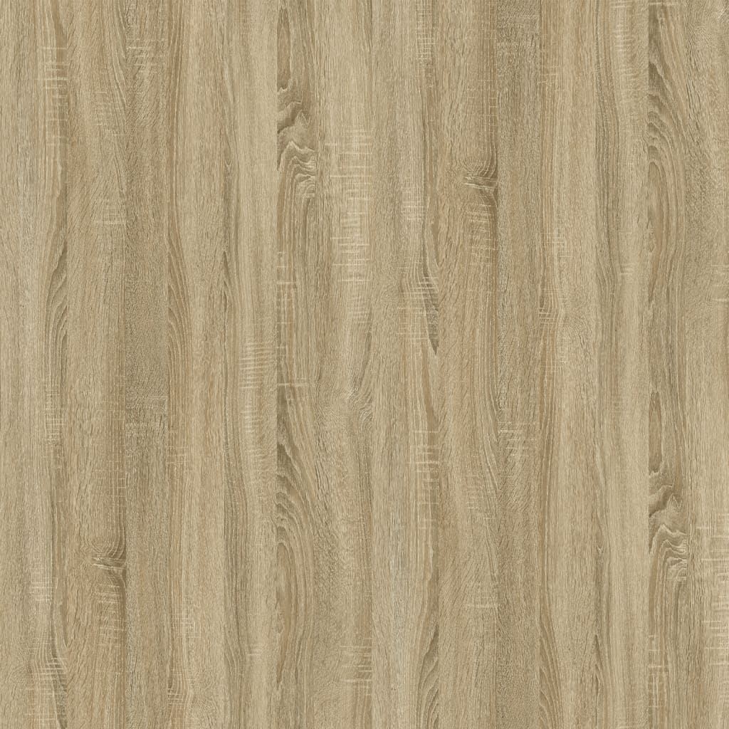 vidaXL Biurko, dąb sonoma, 100x49x75 cm, materiał drewnopochodny