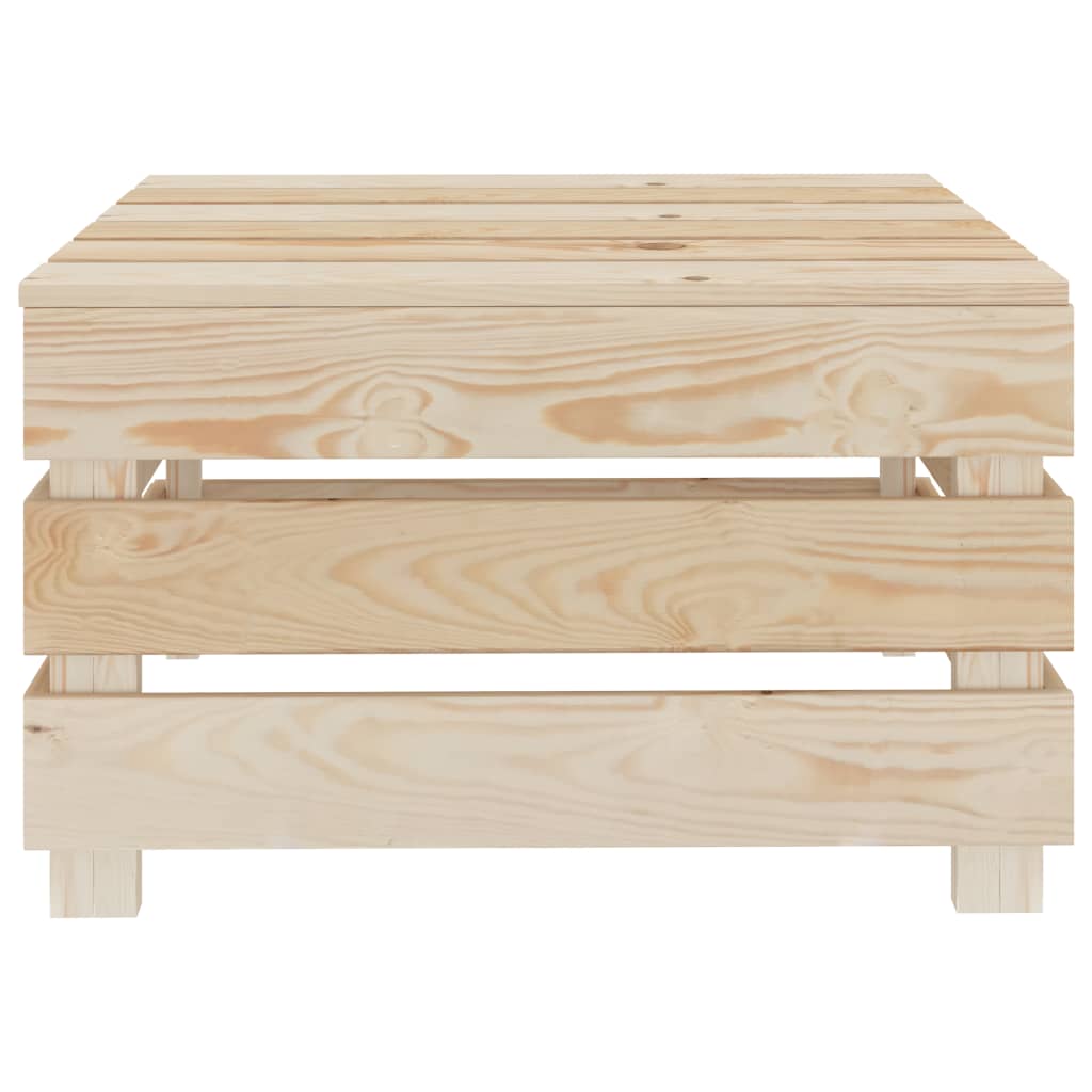 vidaXL 2-częściowy zestaw mebli wypoczynkowych z palet, drewniany