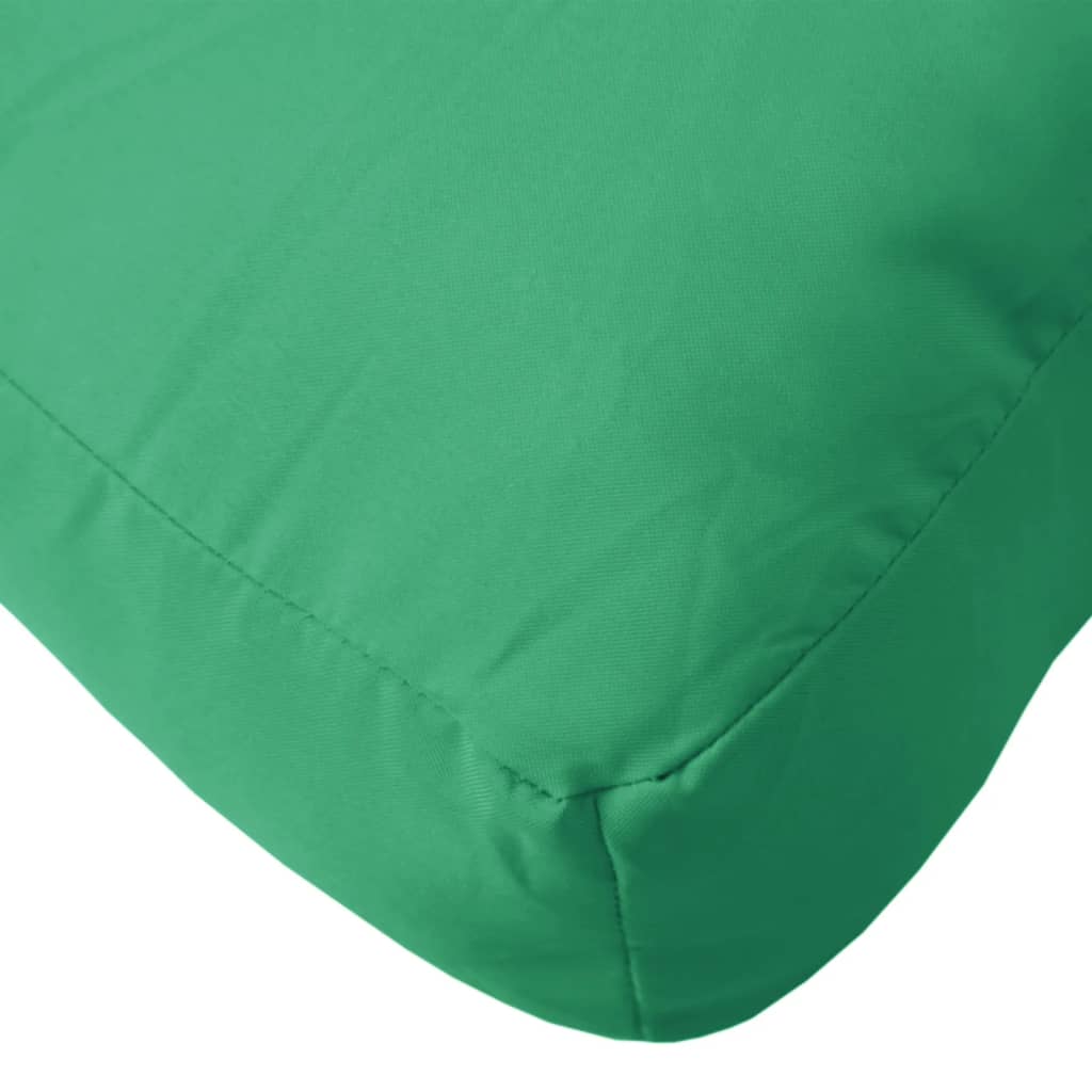 vidaXL Poduszka na paletę, zielona, 70x40x12 cm, tkanina