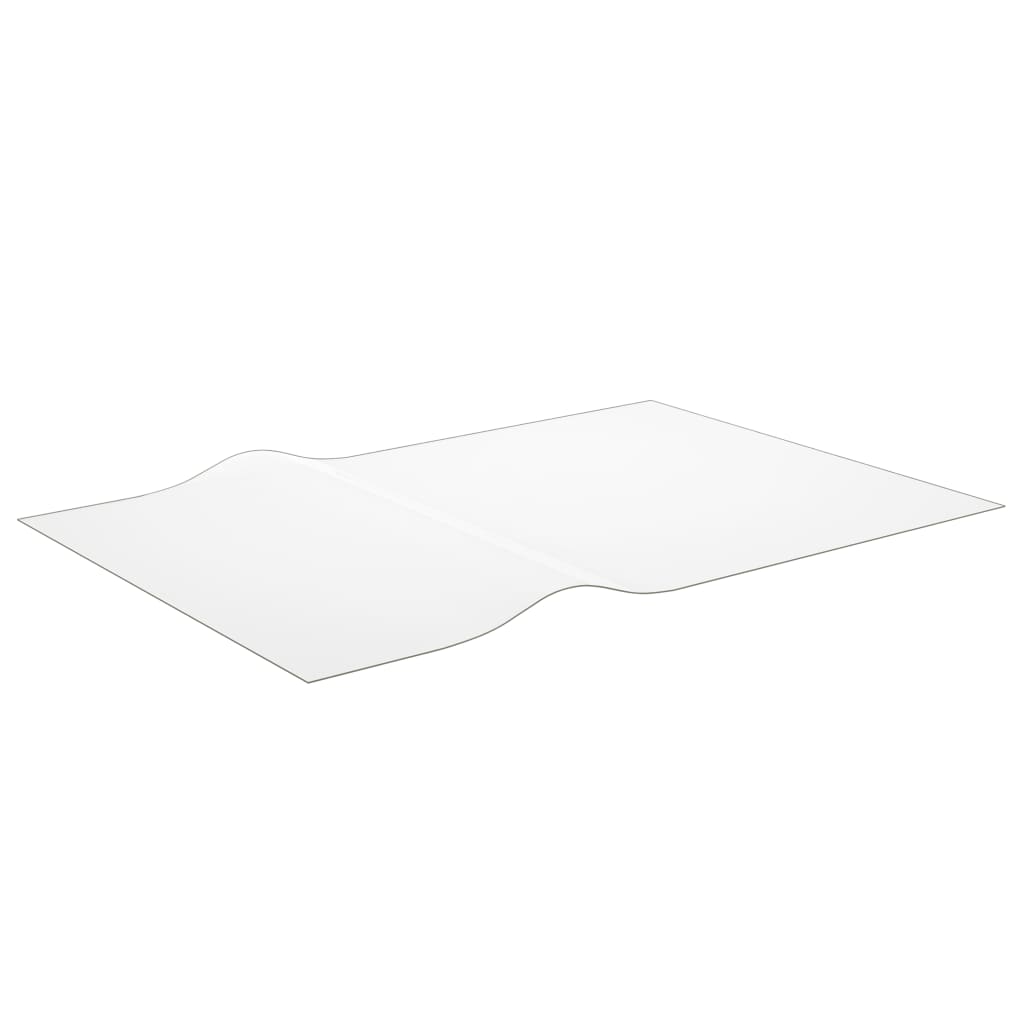 vidaXL Mata ochronna na stół, matowa, 140x90 cm, 2 mm, PVC