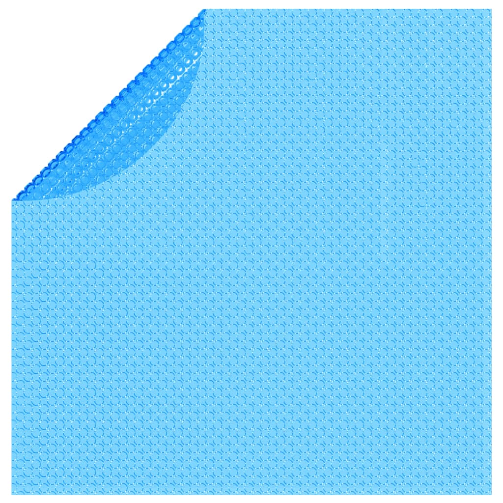 vidaXL Pływająca, okrągła folia, pokrywa solarna PE, 300 cm, niebieska