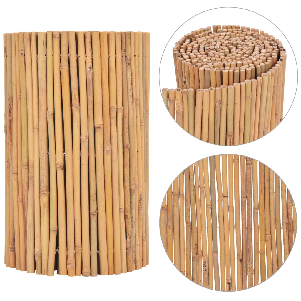 vidaXL Ogrodzenie z bambusa, 500 x 50 cm