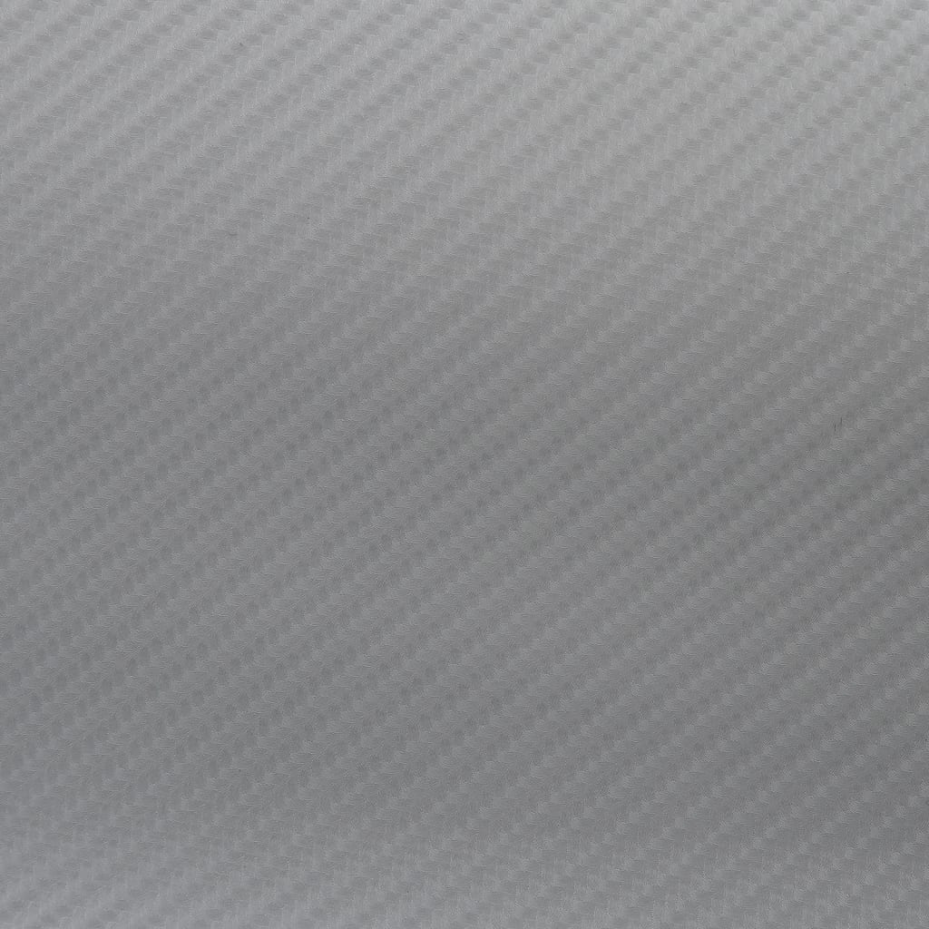 vidaXL Folie samochodowe 4D, 2 szt., srebrne, 100x150 + 50x150 cm