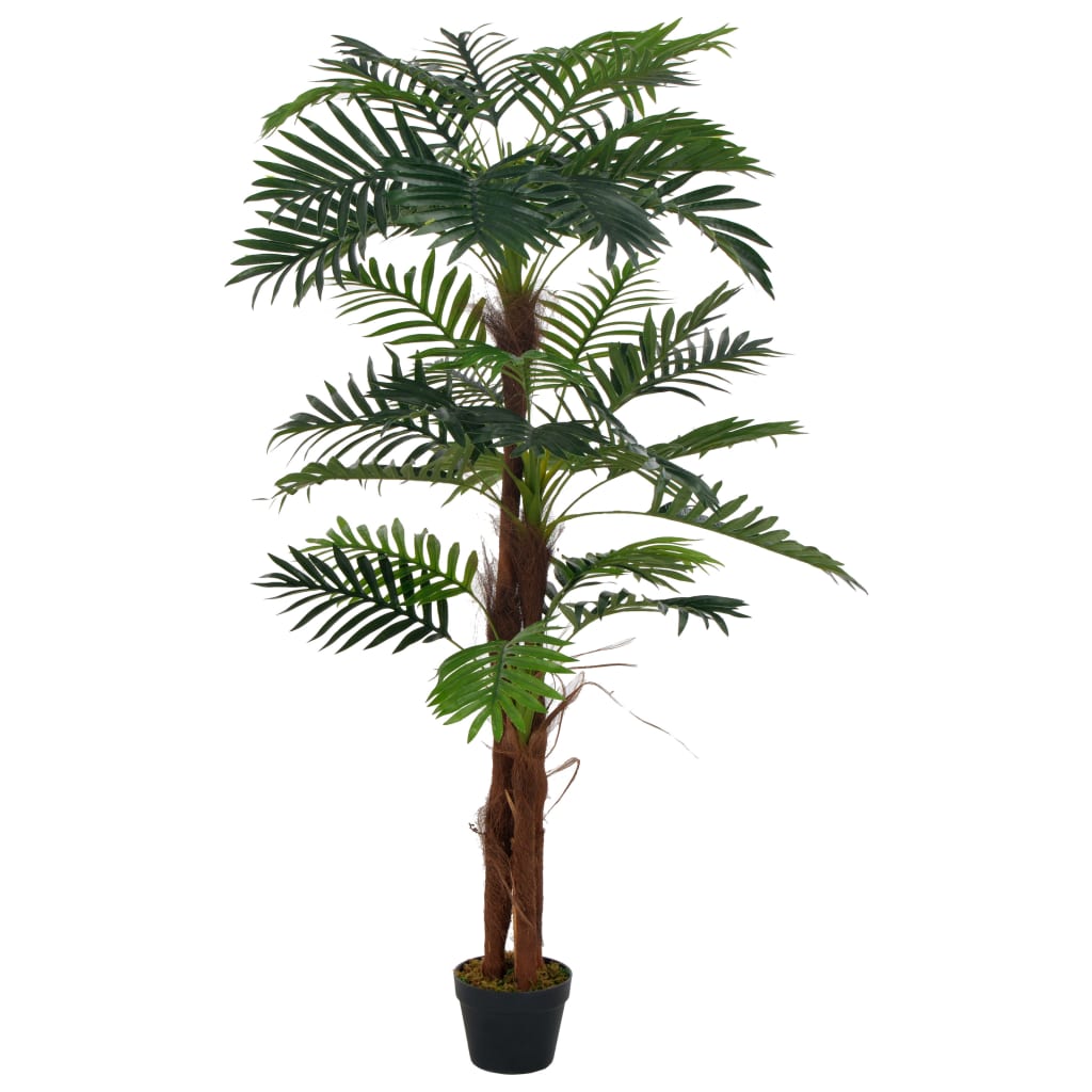 vidaXL Sztuczna palma z doniczką, zielony, 165 cm