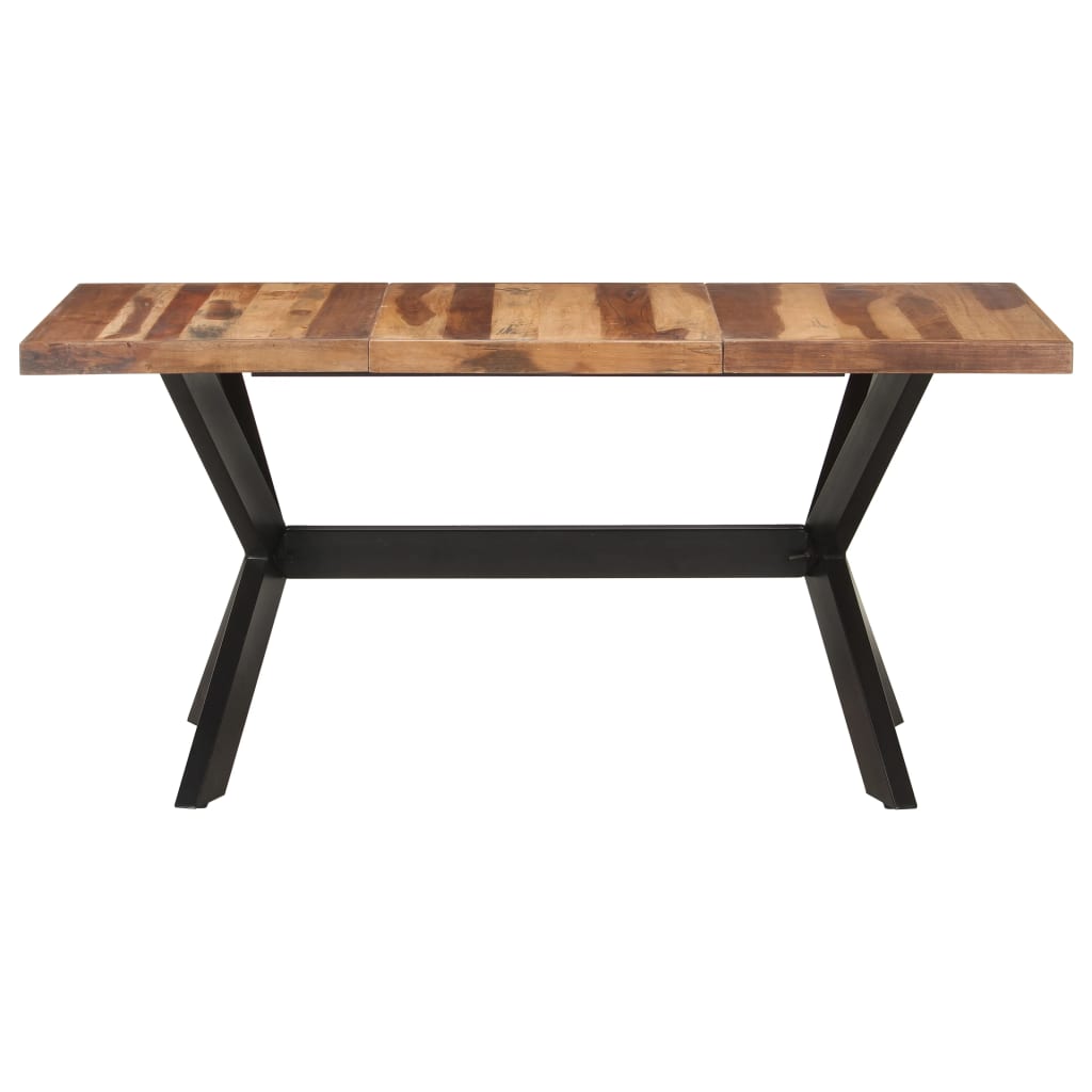 vidaXL Stół jadalniany, 160x80x75 cm, drewno z miodowym wykończeniem