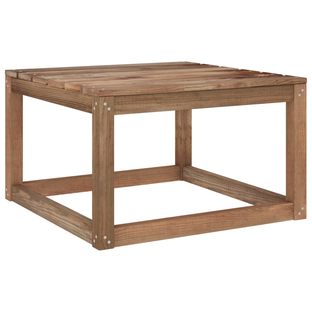 vidaXL Ogrodowe stoliki z palet, 2 szt., 60x60x36,5 cm, drewno sosnowe