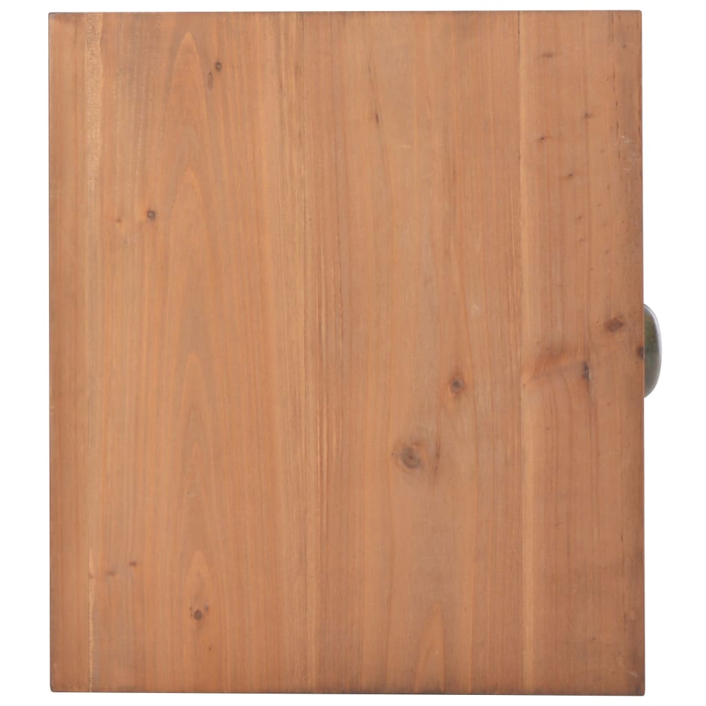 vidaXL Szafka nocna, 40 x 35 x 60 cm, lite drewno jodłowe