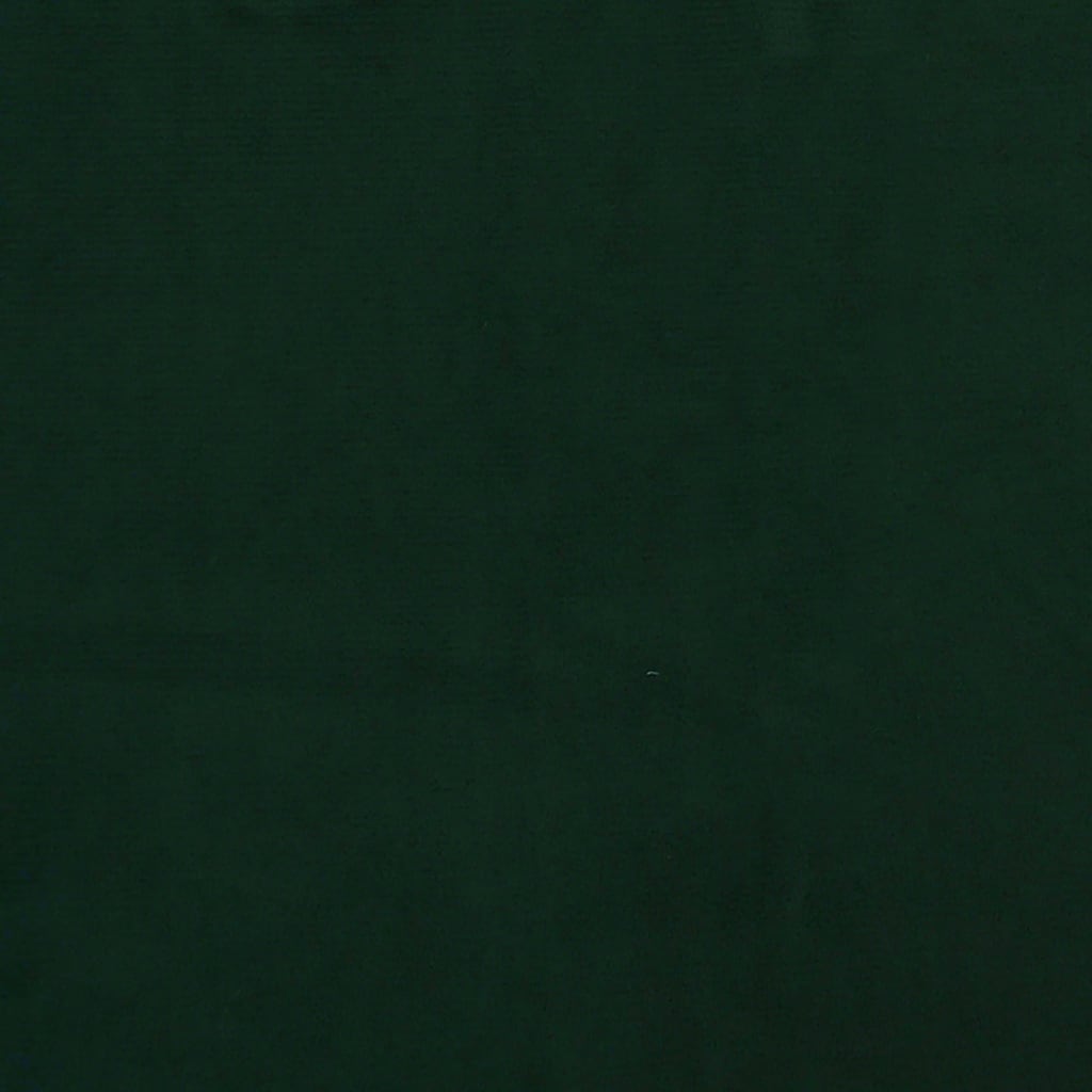 vidaXL Podnóżek, ciemnozielony, 78x56x32 cm, tapicerowany aksamitem