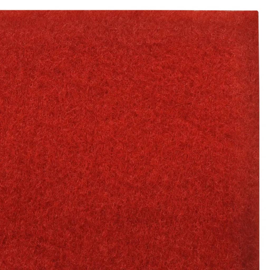 vidaXL Czerwony dywan 1 x 10 m, bardzo ciężki 400 g/m2