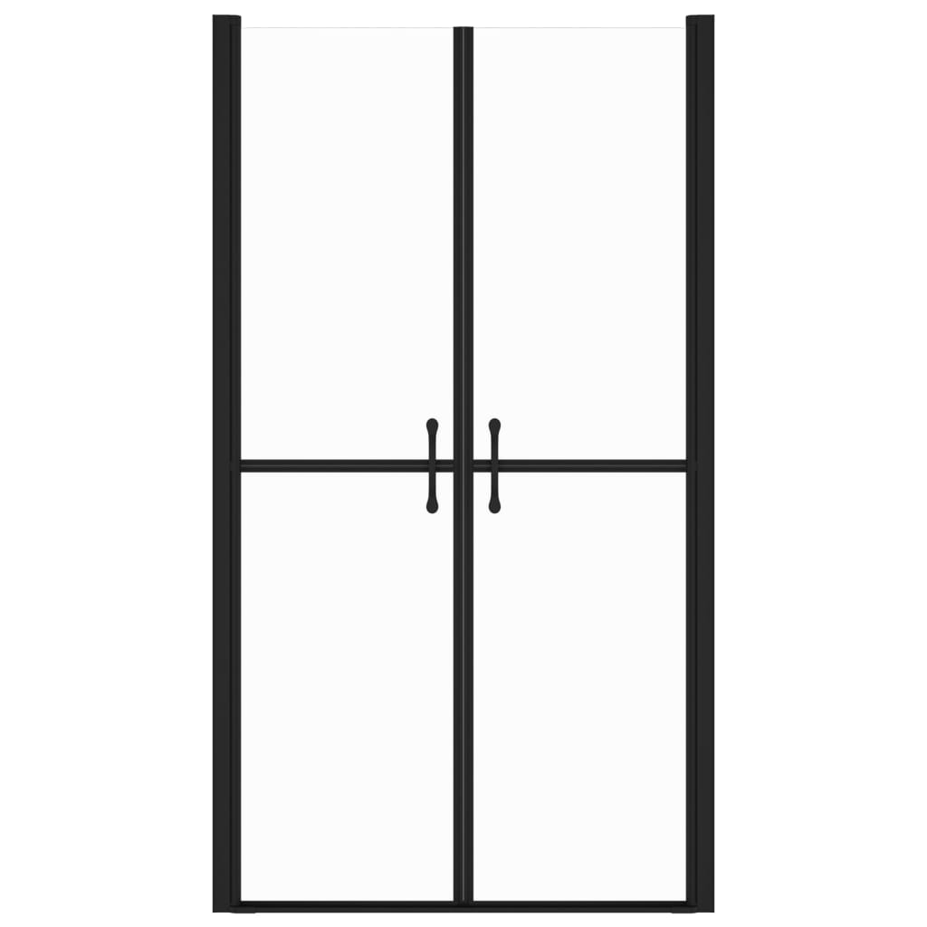 vidaXL Drzwi prysznicowe, przezroczyste, ESG, (83-86)x190 cm